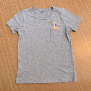 J. Crew Giraffe Tee